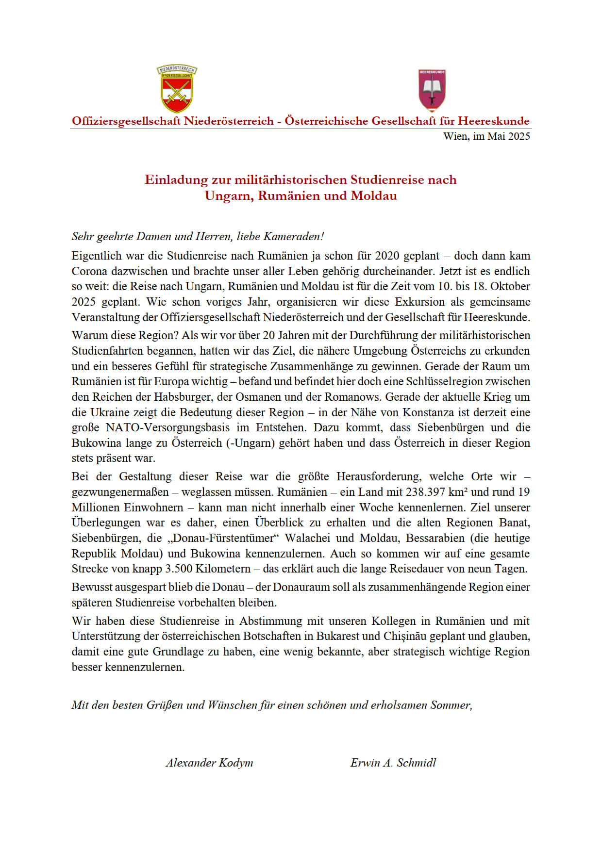 250529 Einladung Rumaenien 1